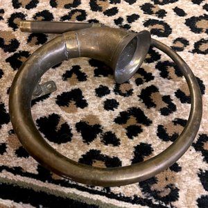 VINTAGE BRASS FRENCH HORN